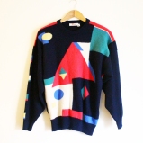 COLOUR FUN WOOL JUMPER FRONT