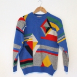 PACO ABSTRACT PATTERN JUMPER FRONT