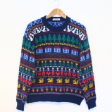 PATTERNED KNITTED JUMPER FRONT